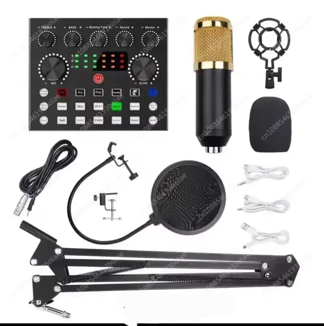 Professional Bluetooth Audio Mixer Recording Sound Card